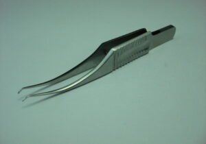 55-442-Barraquer Colibri Suture Forceps 1×2 Teeth 0.12 MM