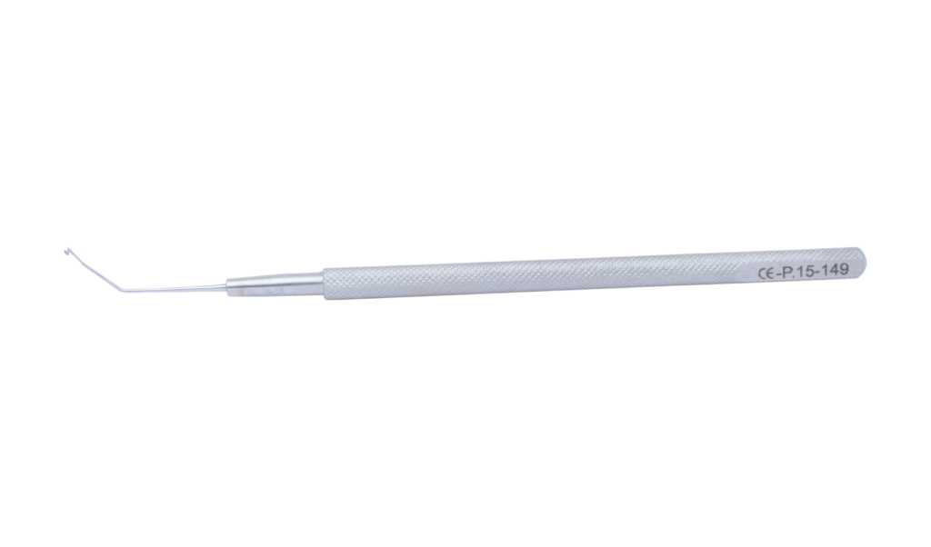 Graether Collar Button, Angled | Ophthalmic Surgical Instrument